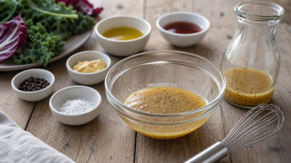 Comment préparer une vinaigrette maison qui sublime les salades hivernales