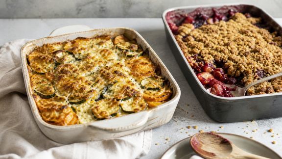 Réinventer les classiques : gratins et crumbles aux fruits et légumes de saison
