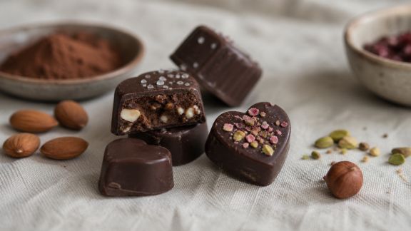 Confectionner des chocolats maison de Noël sans gluten : recettes simples et astuces