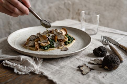 Mettre la truffe à l’honneur dans un menu de fête végétarien