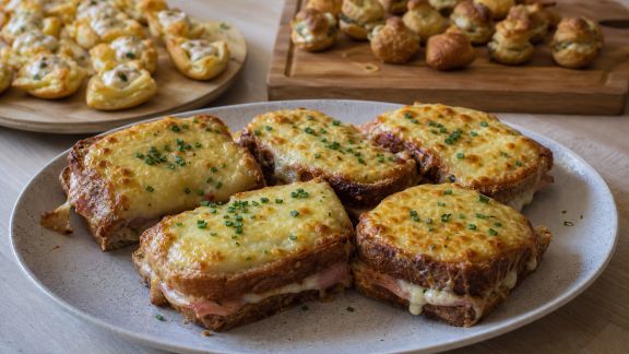 Croque-monsieur et feuilletés festifs : idées de recettes faciles à partager