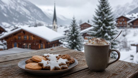Noël en Suisse : entre montagne et gourmandises emblématiques