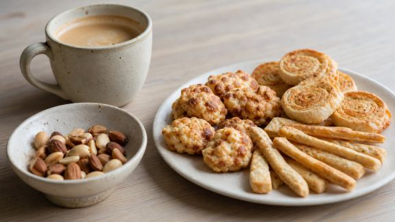 Grignotages salés simples à réaliser pour accompagner le café de Noël