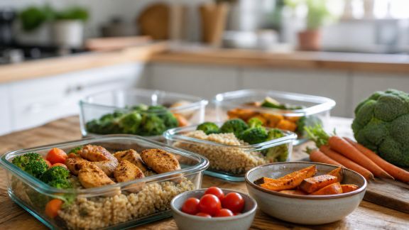 Batch cooking express : menus rapides pour les semaines chargées