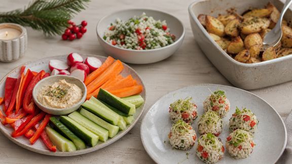 Préparer des plats express de Noël sans gluten pour les invités de dernière minute