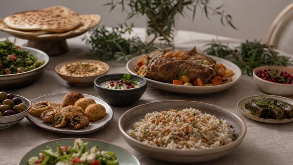 Festin de Noël au Moyen-Orient : inspirations libanaises et syriennes