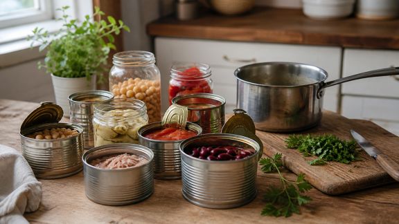 Batch cooking avec des conserves : astuces et recettes pour ne jamais être pris au dépourvu