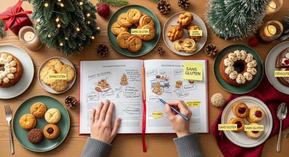 Adapter les recettes familiales de Noël en version sans gluten, étape par étape