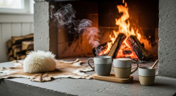 Boissons lactées gourmandes à partager au coin du feu
