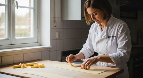 Travailler la pâte feuilletée maison pour des créations de fête réussies