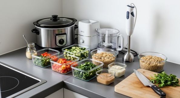 Batch cooking pour petits électroménagers : réussir même dans une petite cuisine