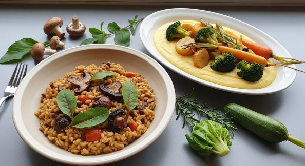 Risottos et plats crémeux inspirés par les récoltes du moment