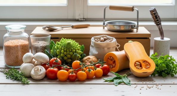 Créer un menu végétarien zéro déchet pour les fêtes : astuces et recettes